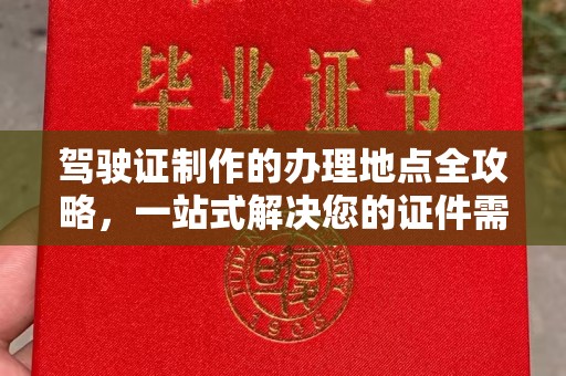 伊吾驾驶证制作的办理地点全攻略，一站式解决您的证件需求