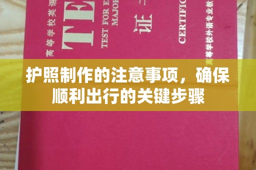 伊吾护照制作的注意事项，确保顺利出行的关键步骤