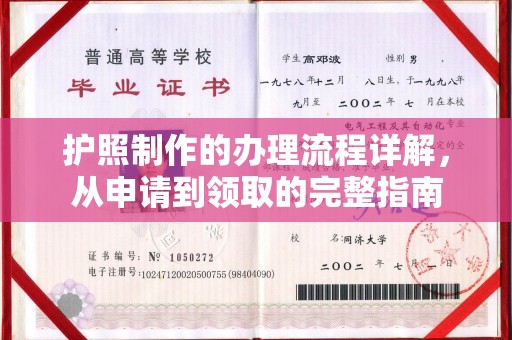 伊吾护照制作的办理流程详解，从申请到领取的完整指南