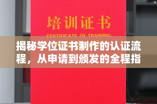 伊吾揭秘学位证书制作的认证流程，从申请到颁发的全程指南