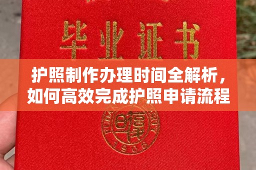 伊吾护照制作办理时间全解析，如何高效完成护照申请流程